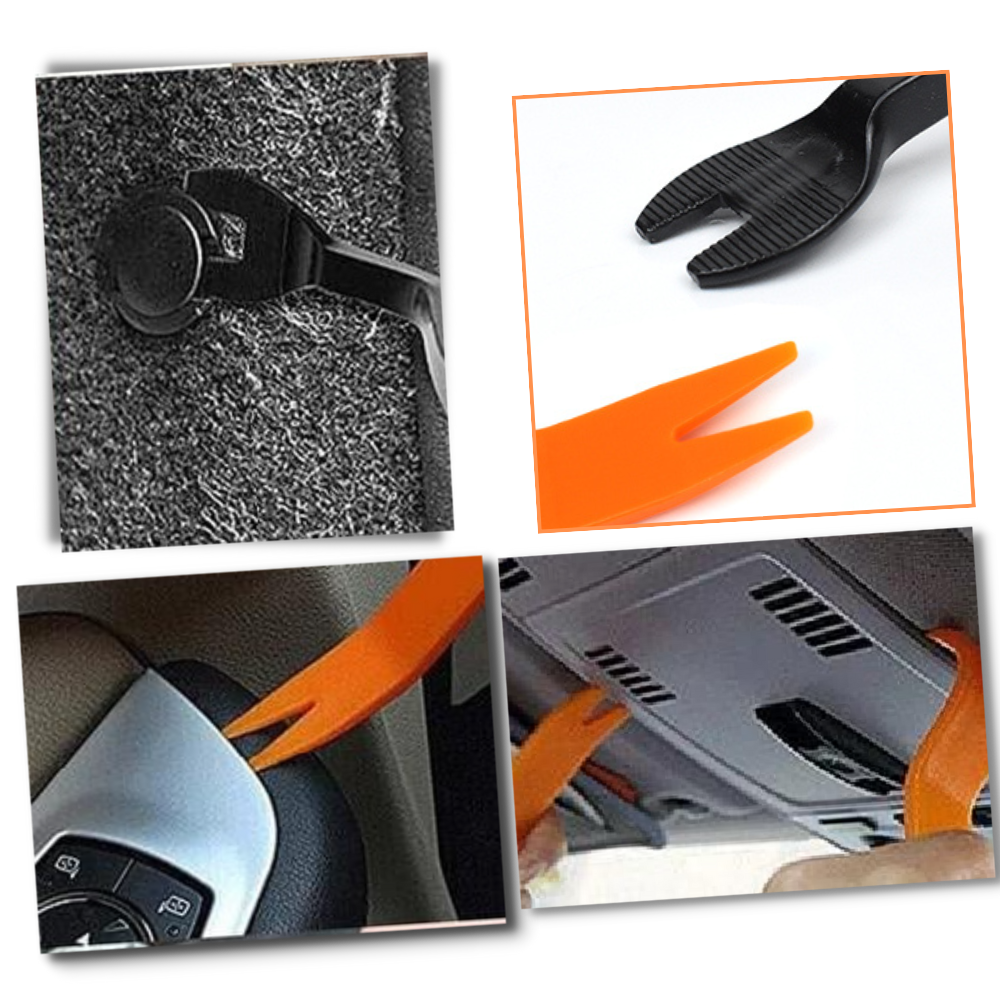 Set di clip per pannello porta auto - Ozerty