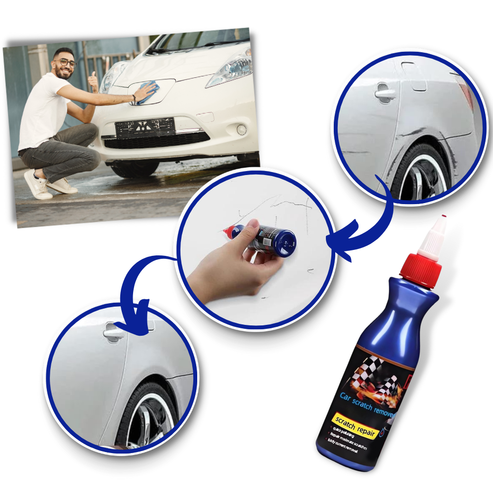 Cera per la riparazione dei graffi dell'auto - Ozerty