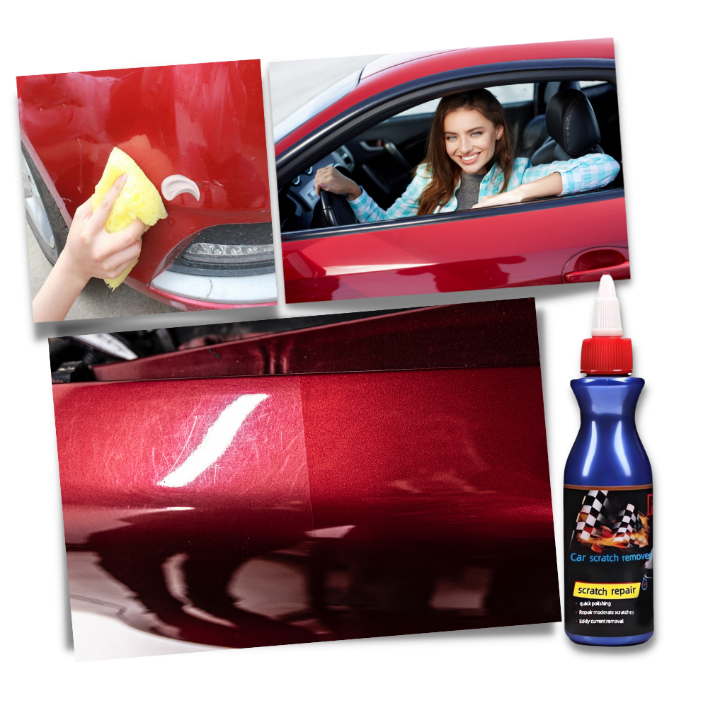 Cera per la riparazione dei graffi dell'auto - Ozerty