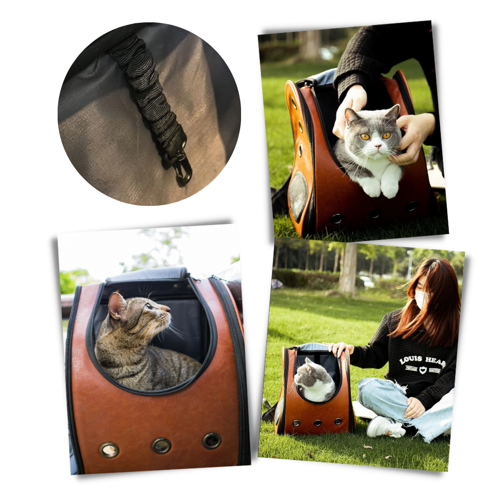 Zaino da viaggio per gatti - Ozerty