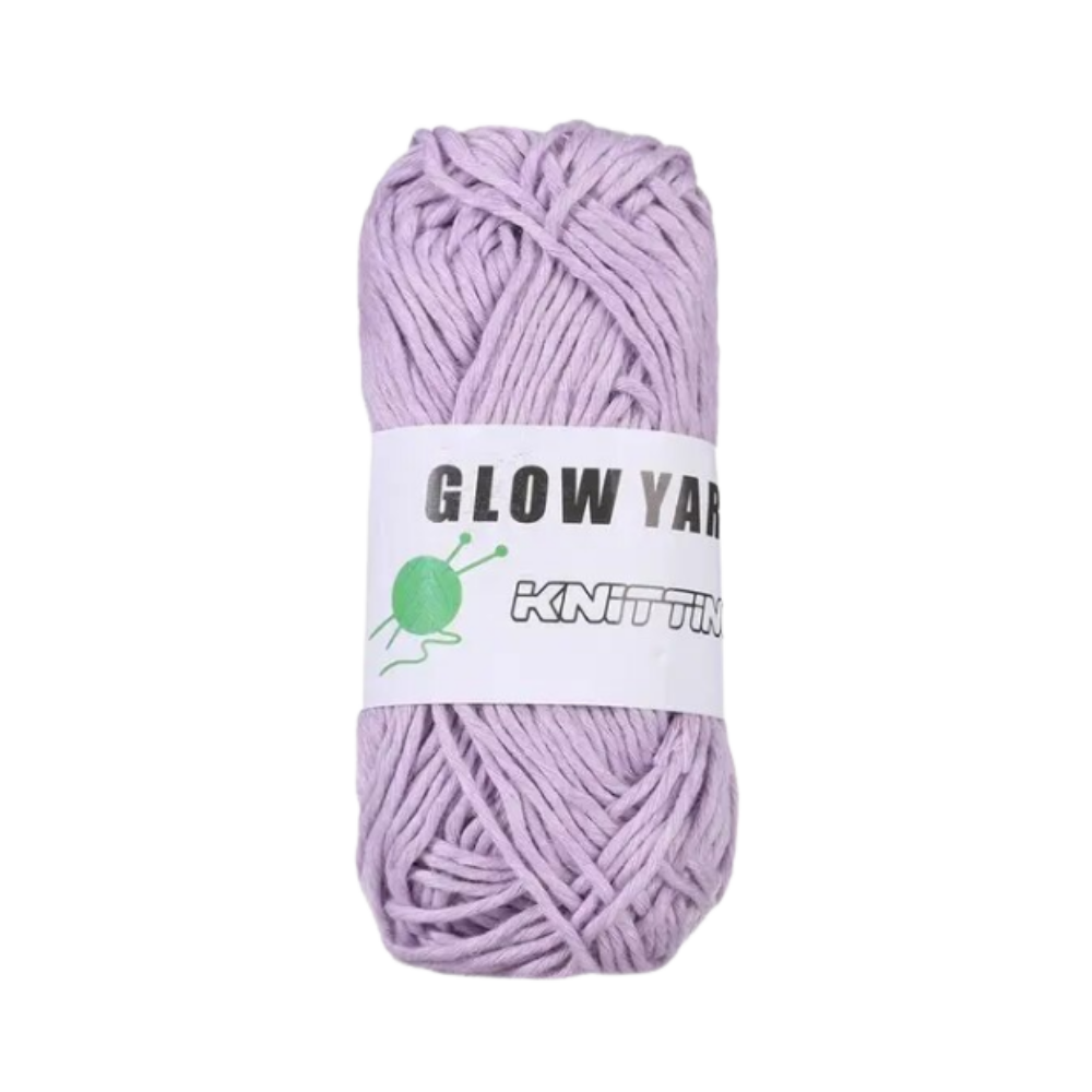 Filato colorato a bagliore morbido -Viola - Ozerty