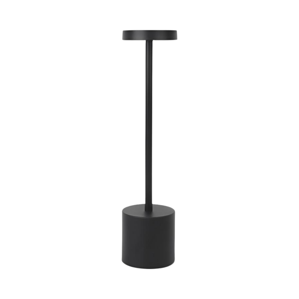 Lampada da tavolo ricaricabile senza fili -Nero - Ozerty