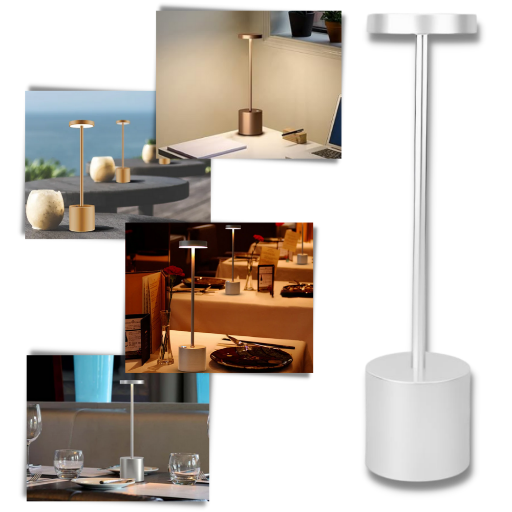 Lampada da tavolo ricaricabile senza fili - Ozerty