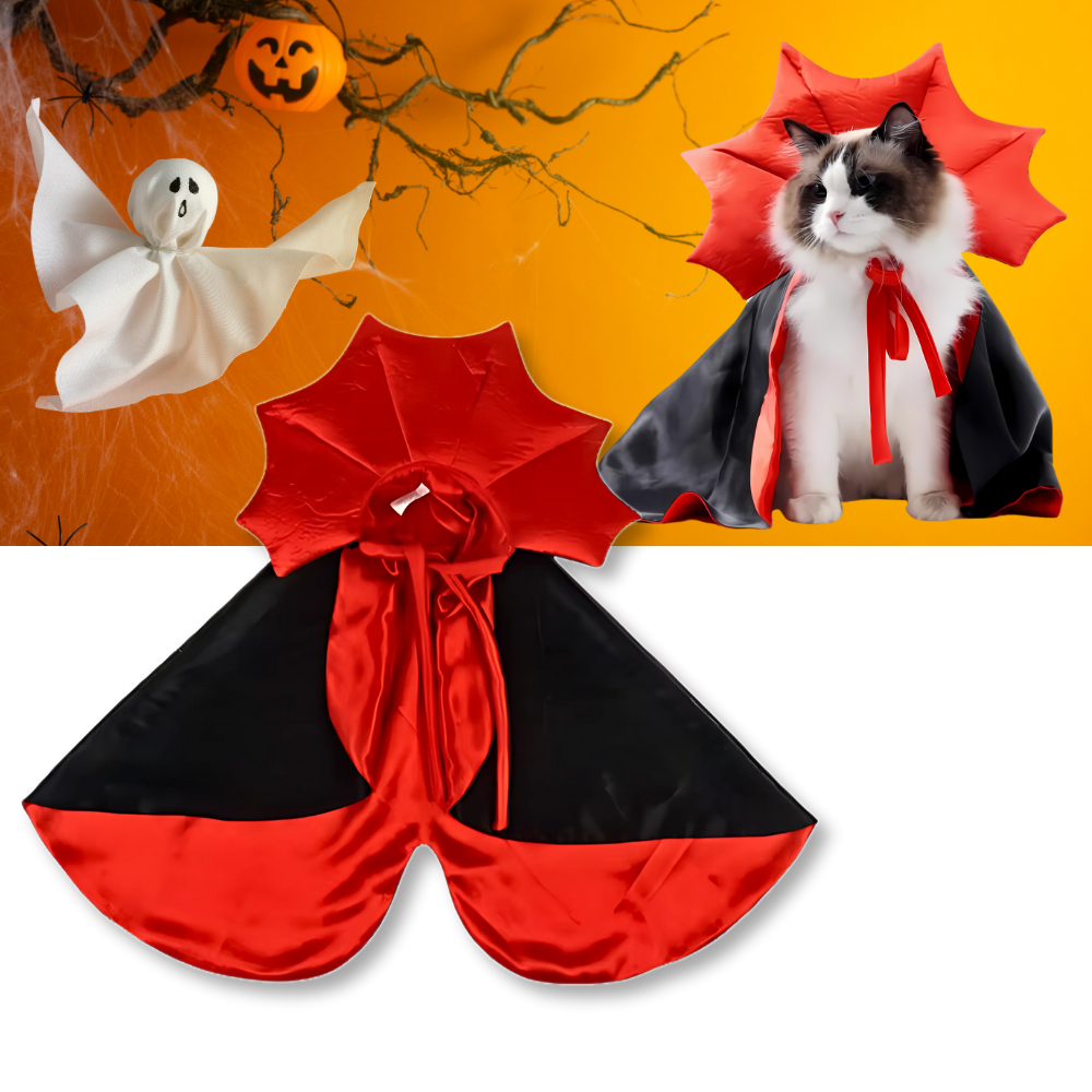 Costume di Halloween per animali domestici da Dracula - Ozerty