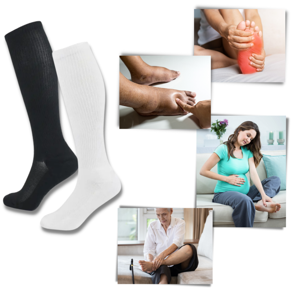 Calze a compressione per diabetici - Ozerty