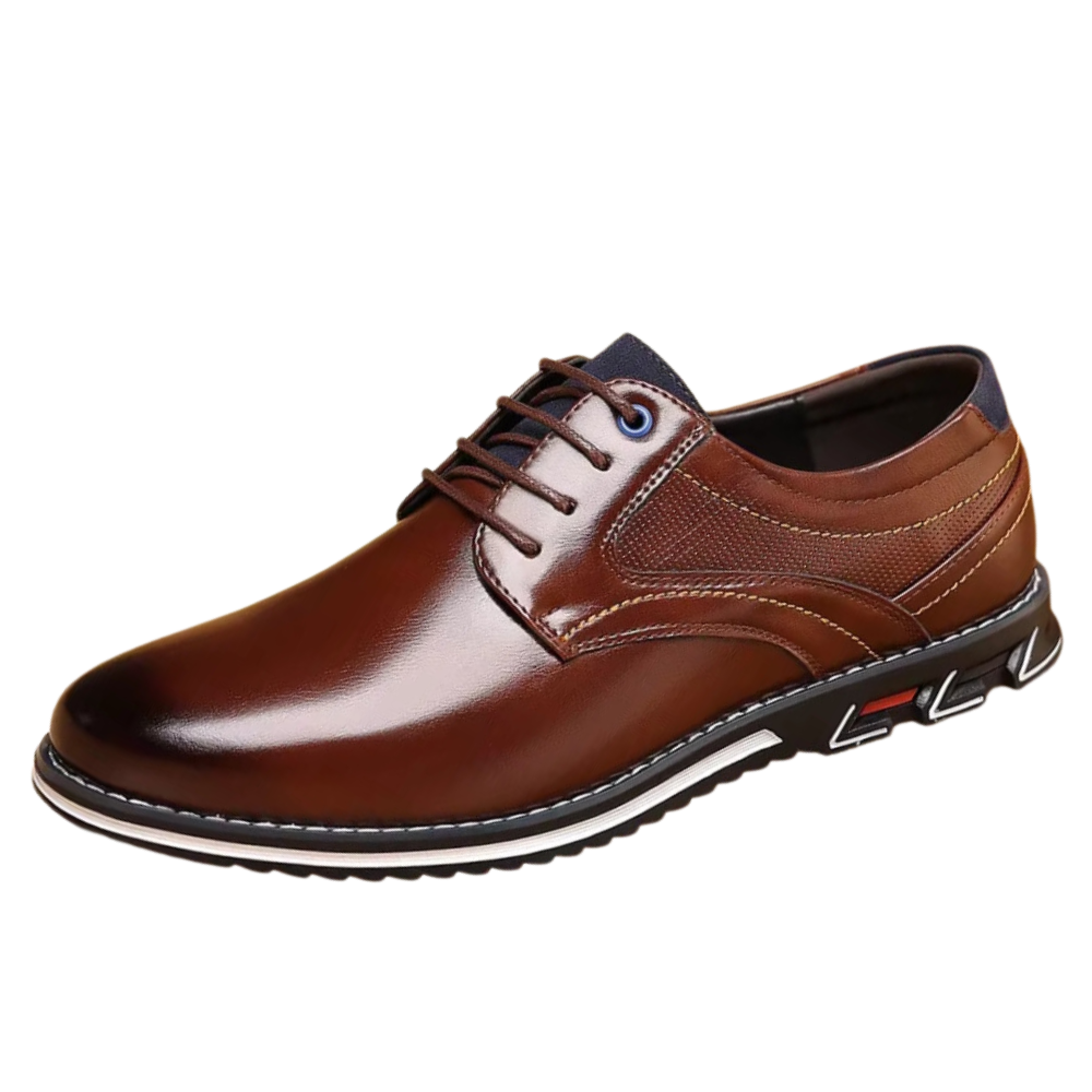 Scarpe ortopediche Gatsby -Marrone scuro - Ozerty