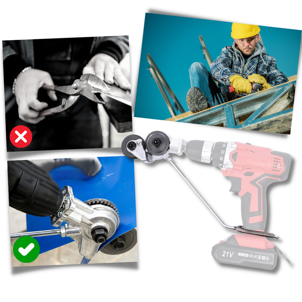 Set di frese per trapano elettrico - Ozerty