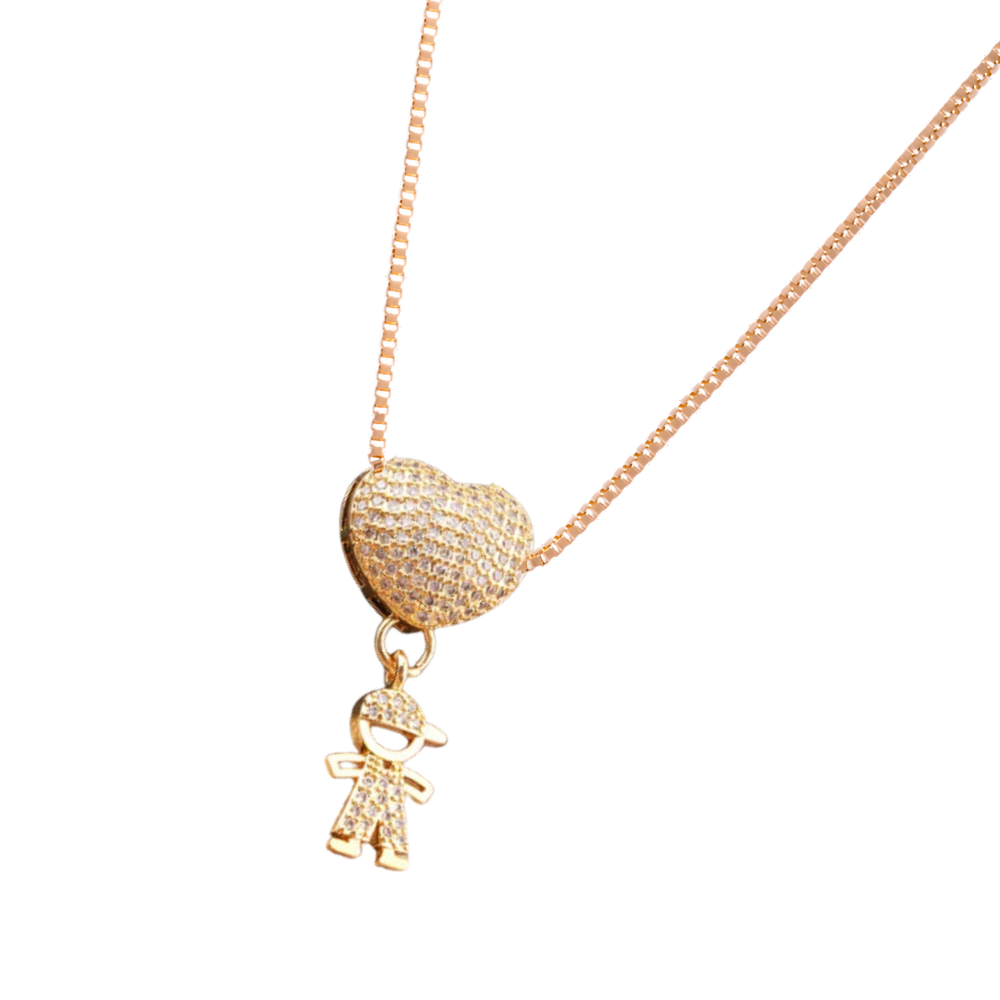Elegante collana con charm per la mamma -1 Ragazzo - Ozerty, Elegante collana con charm per la mamma -1 Ragazzo 1 Ragazza - Ozerty, Elegante collana con charm per la mamma -1 Ragazzo 4 Ragazze - Ozerty