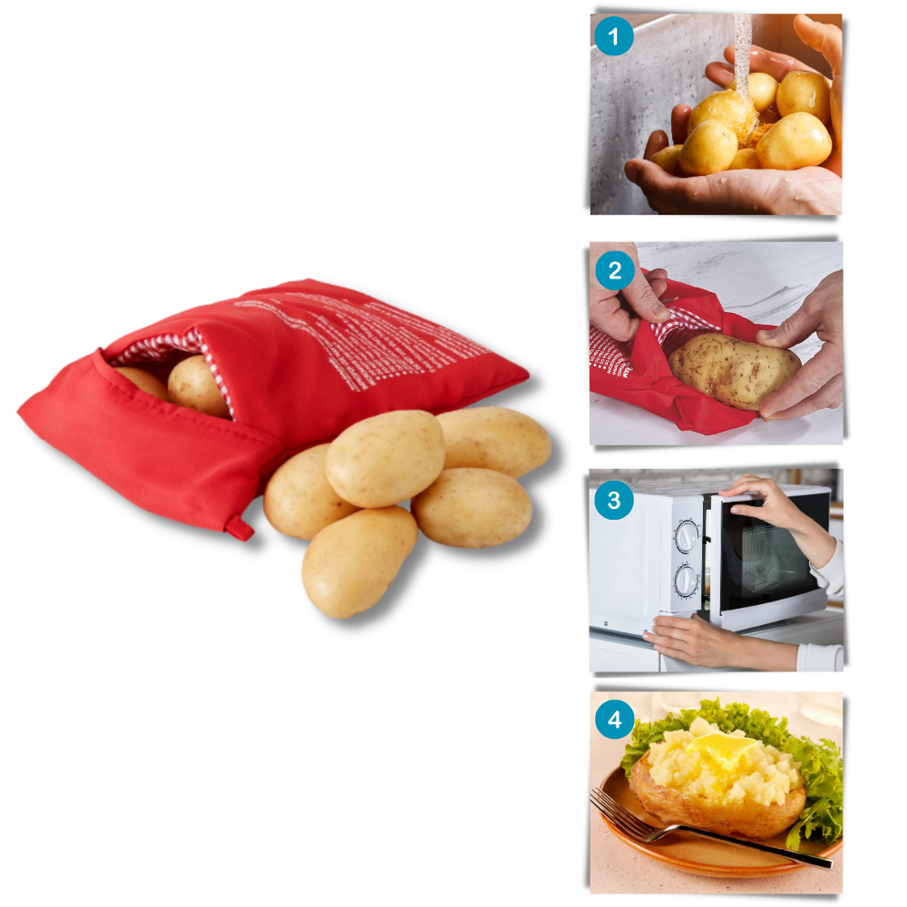 Sacco di patate a microonde ad alta efficienza energetica - Ozerty