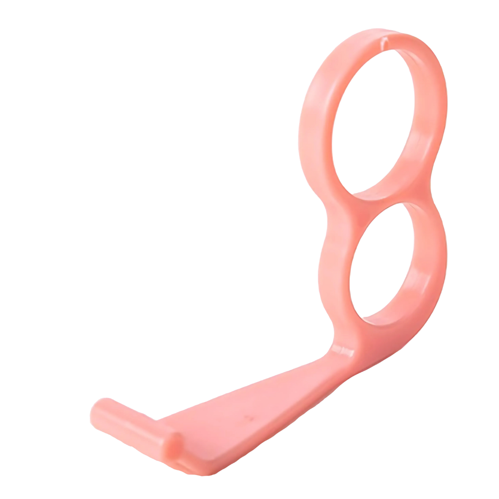 Portacellulare Ergonomico per le Dita -Rosa - Ozerty