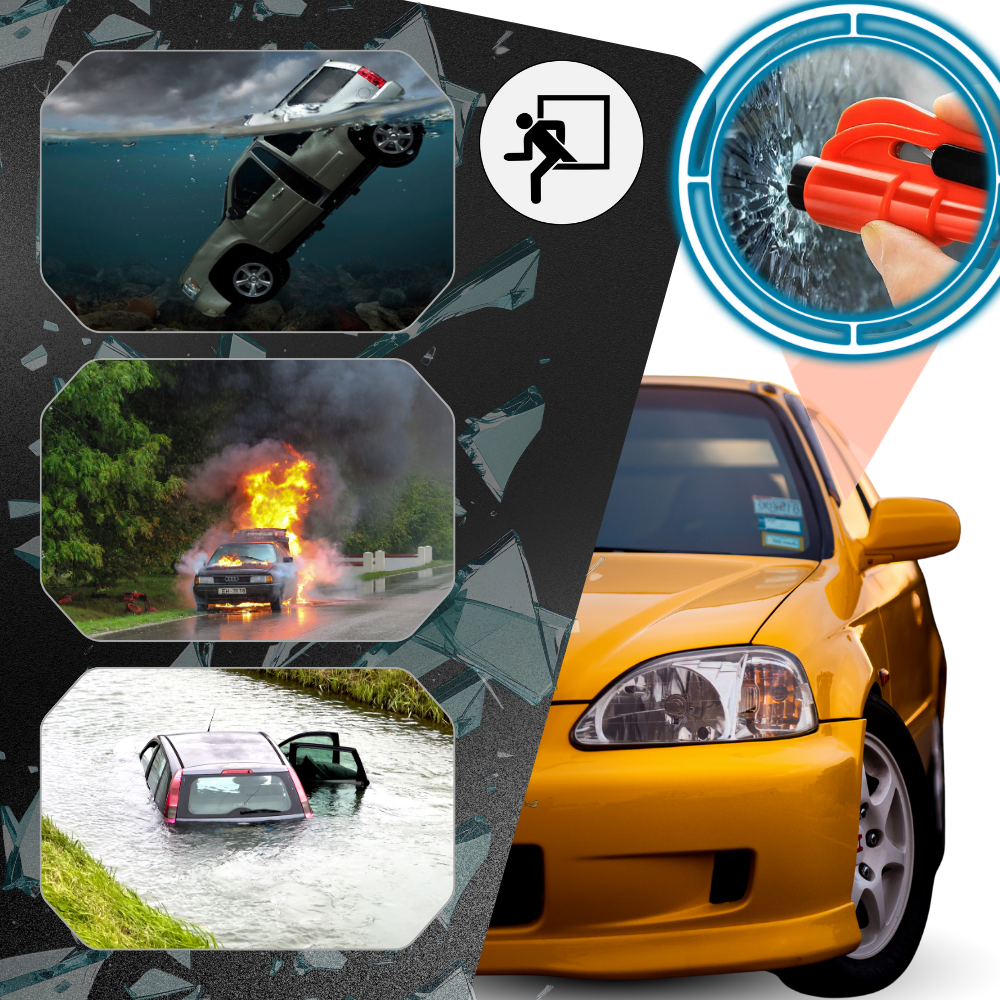 2 in 1 Essential Car Break Tool 