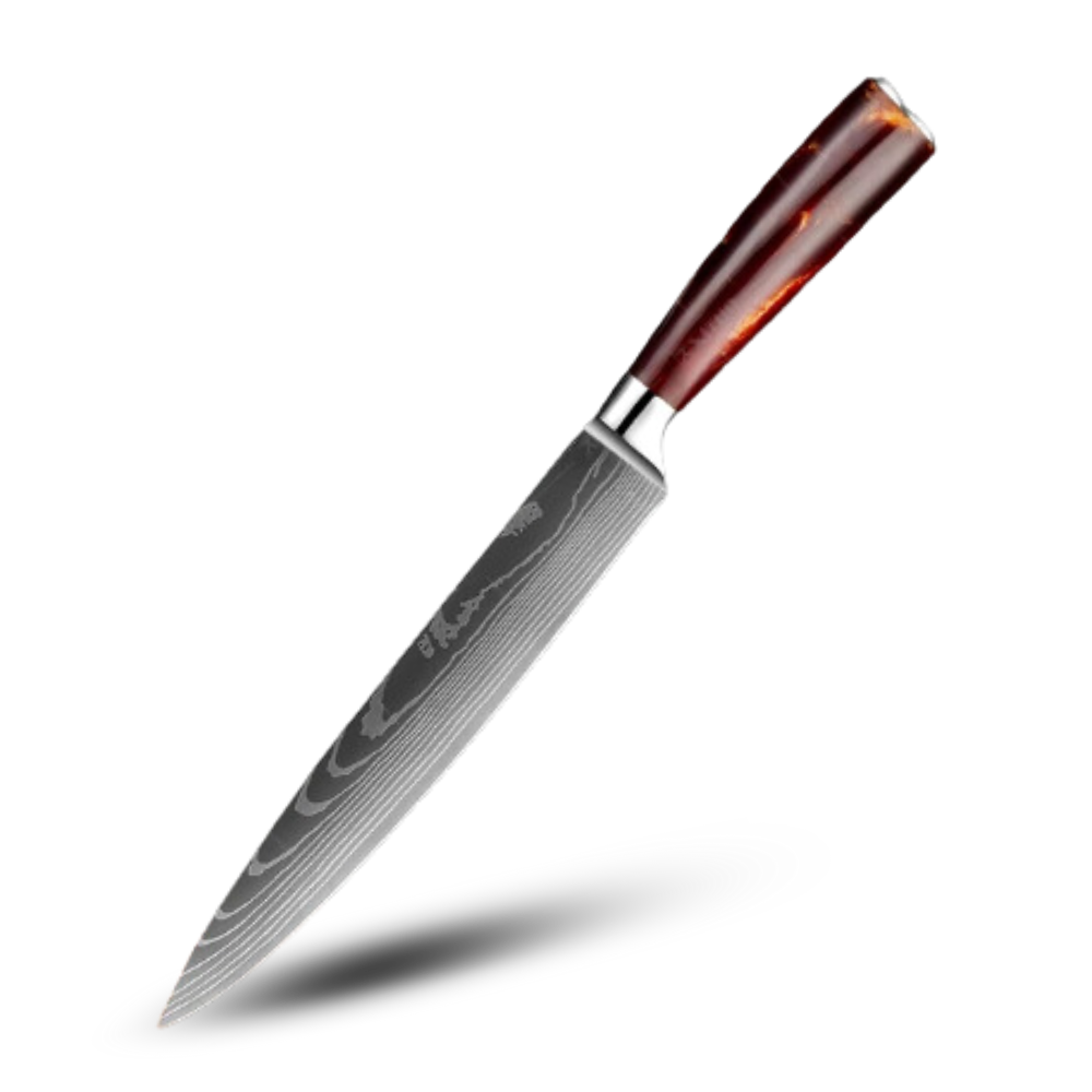 Coltelli giapponesi della serie Terra di fuoco -Sujihuki - Coltello per affettare 20 cm - Ozerty