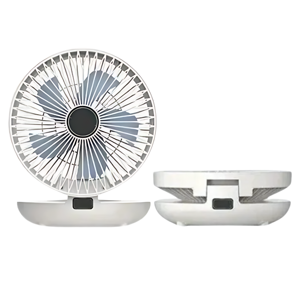 Ventilatore portatile con flusso d'aria delicato -Bianco - Ozerty