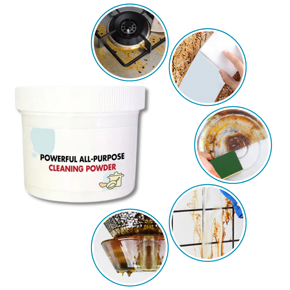 Polvere detergente delicata per tutti gli usi - Ozerty