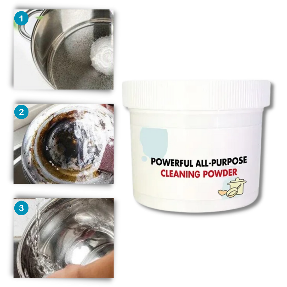 Polvere detergente delicata per tutti gli usi - Ozerty