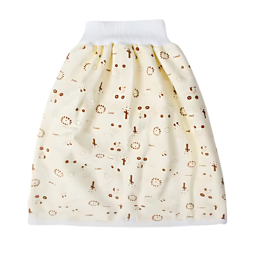 Pannolini di Stoffa Morbidi e Delicati Anti-Perdita -Beige - Ozerty