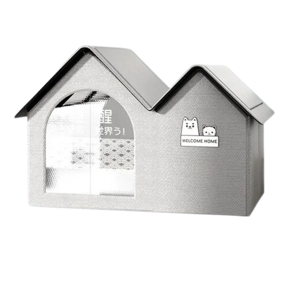 Cuccia per Gatti Isolata con Rivestimento Termoriflettente -L - Ozerty