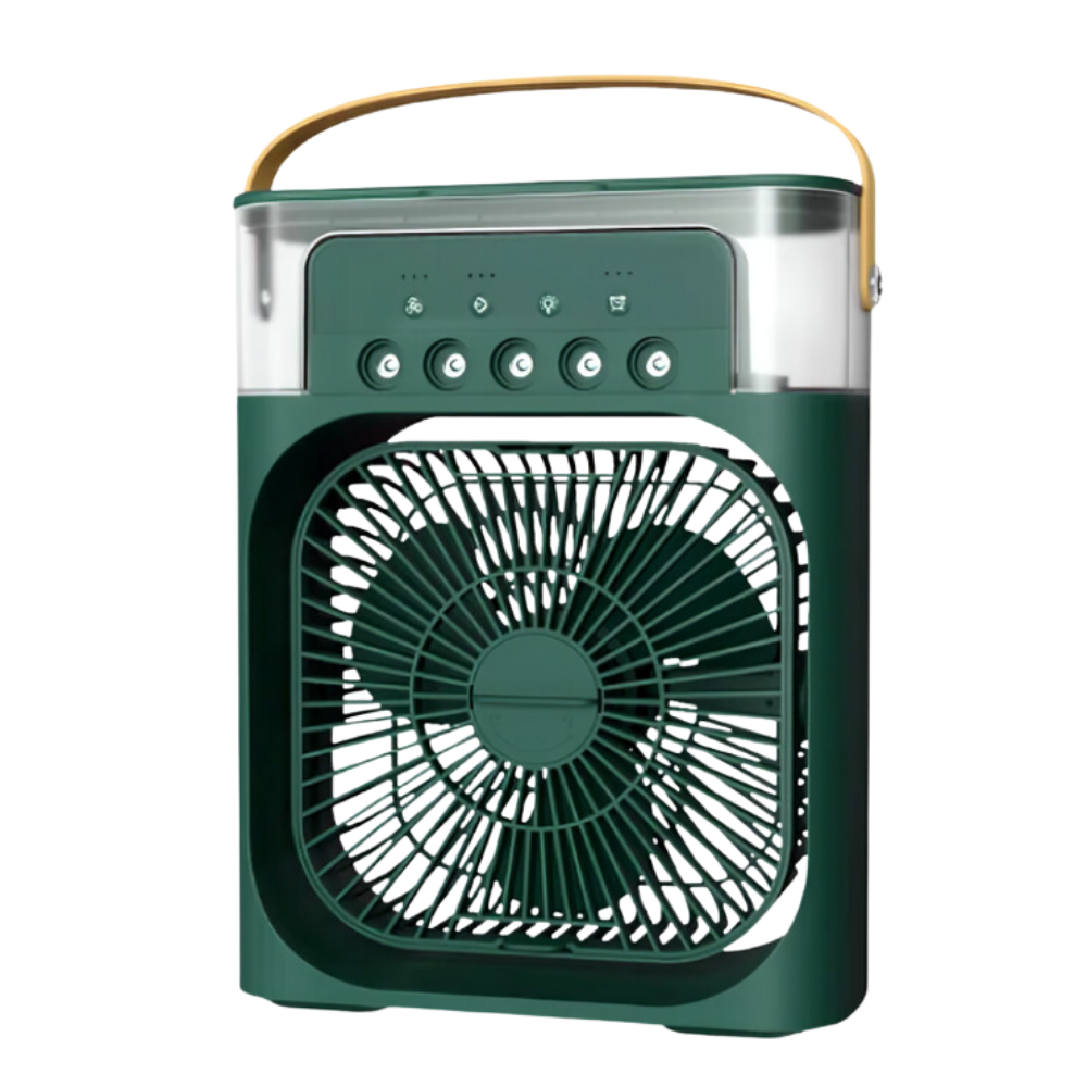 Condizionatore d'aria portatile piccolo per il raffreddamento idroelettrico -Verde - Ozerty