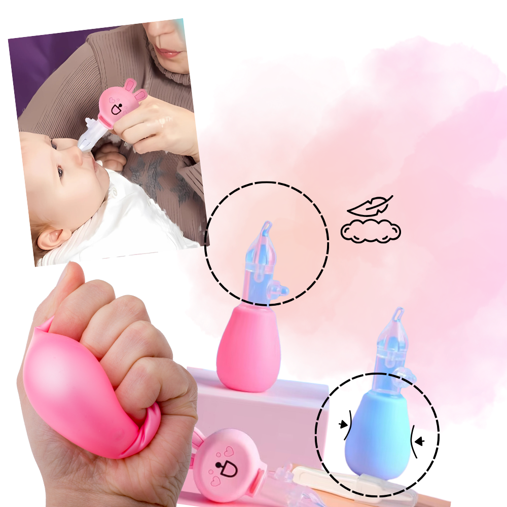 Aspiratore Nasale per Neonati in Silicone  - Ozerty