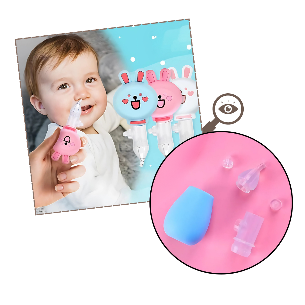 Aspiratore Nasale per Neonati in Silicone  - Ozerty