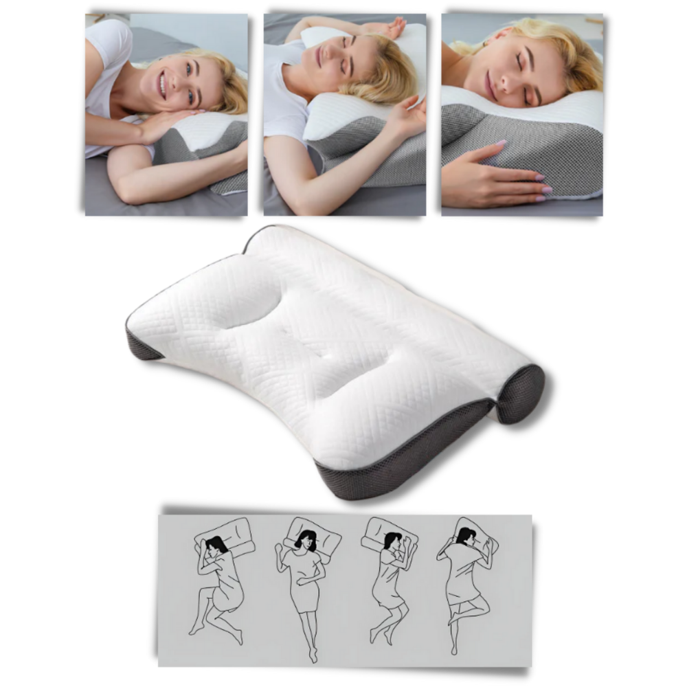 Cuscino di sostegno cervicale ipoallergenico - Ozerty