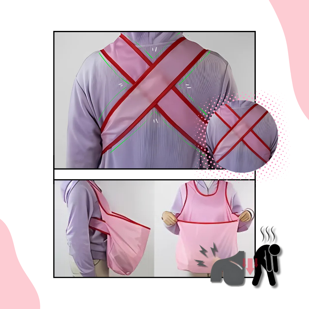 Grembiule da Bucato Impermeabile con Tasca Grande - Ozerty