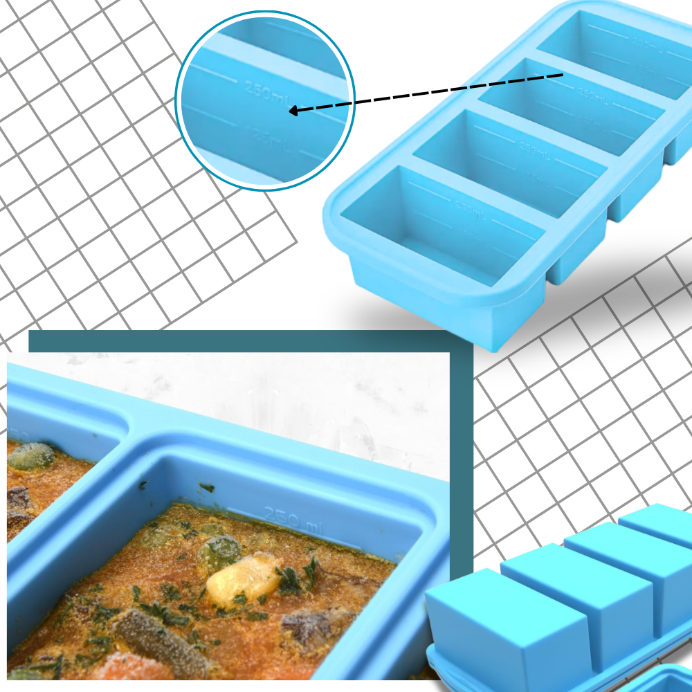 Cubetti Anti-perdite per Zuppe e Salse - Ozerty