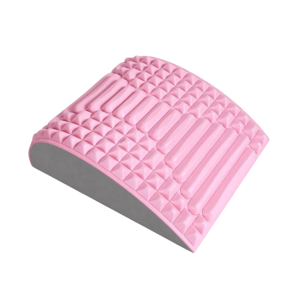 Cuscino di sostegno lombare e cervicale -Rosa - Ozerty