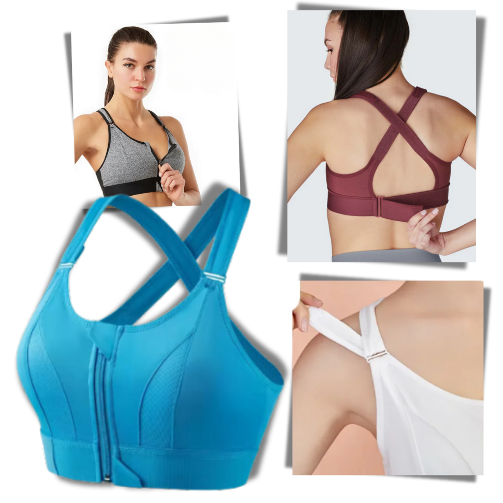 Reggiseno Sportivo Racerback a Massimo Supporto - Ozerty