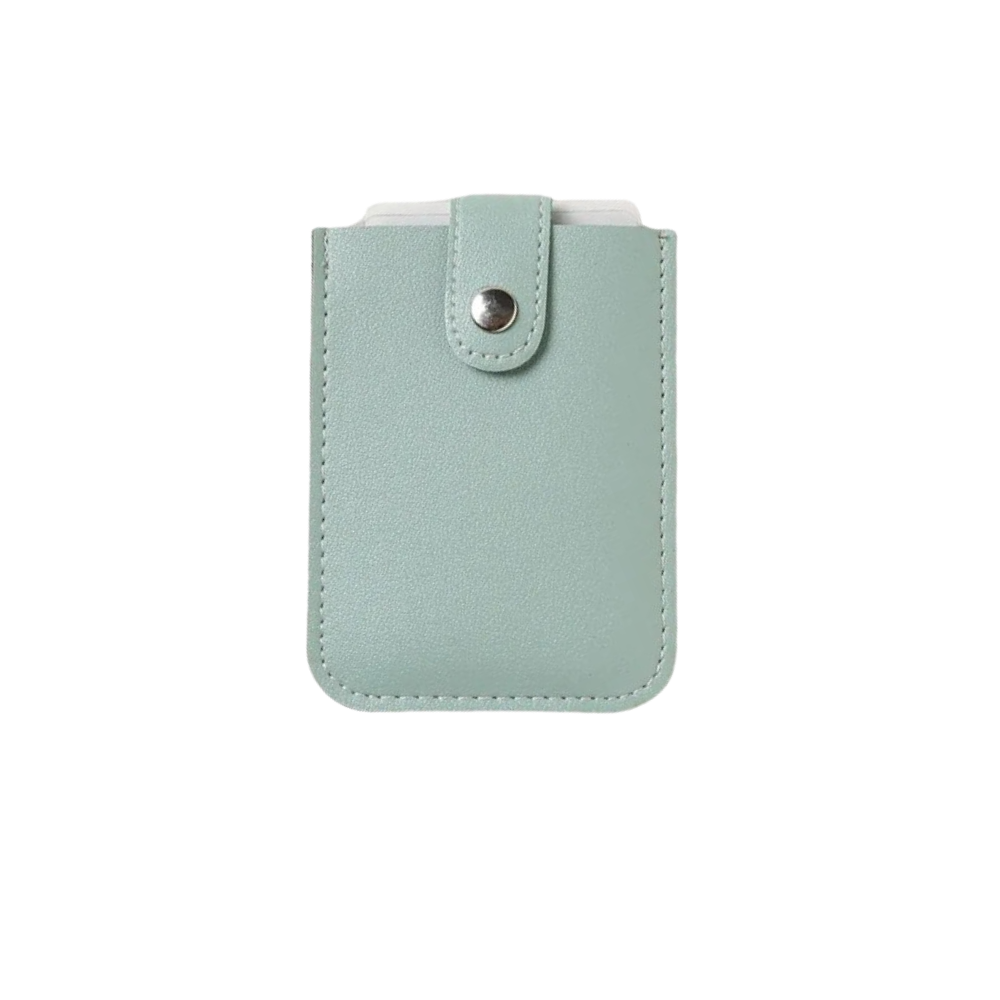 Portafoglio portacarte minimalista -Verde - Ozerty