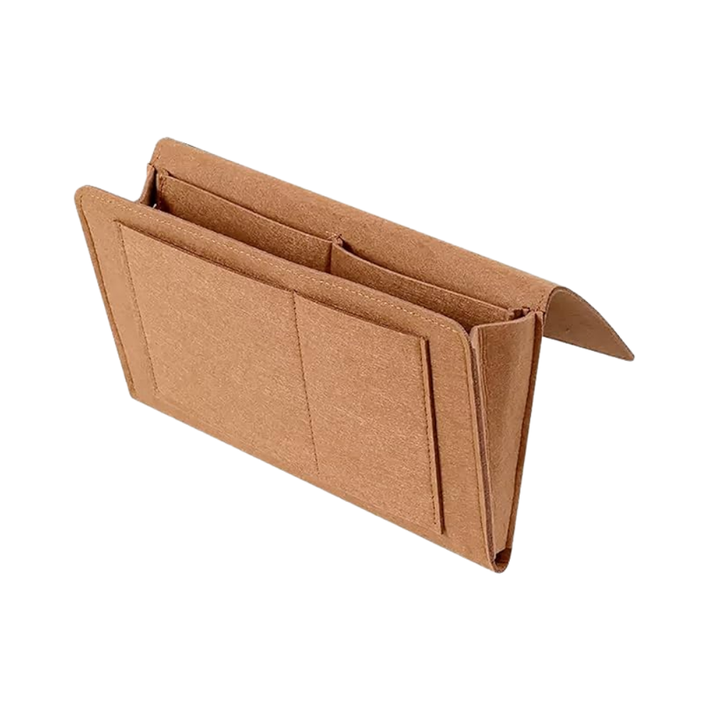 Organizzatore pensile minimalista ed elegante -Marrone - Ozerty