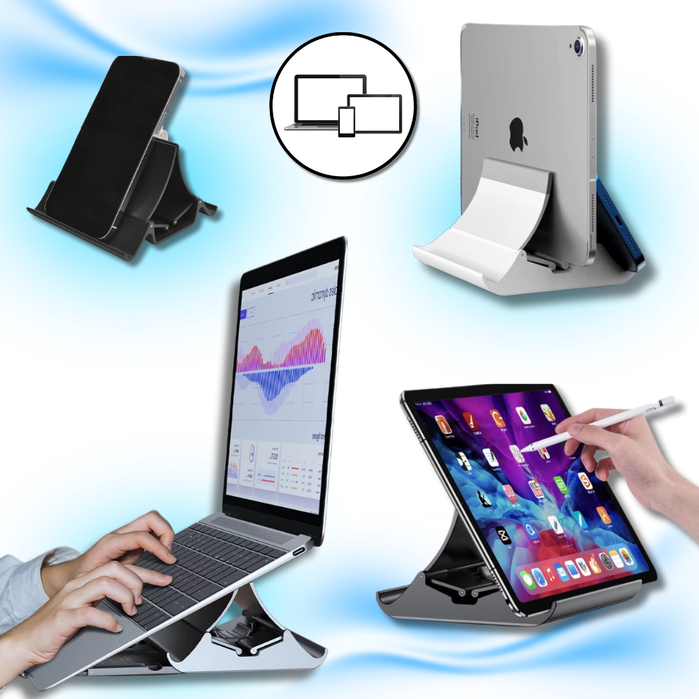 Supporto Verticale Multifunzionale per Computer Portatile - Ozerty