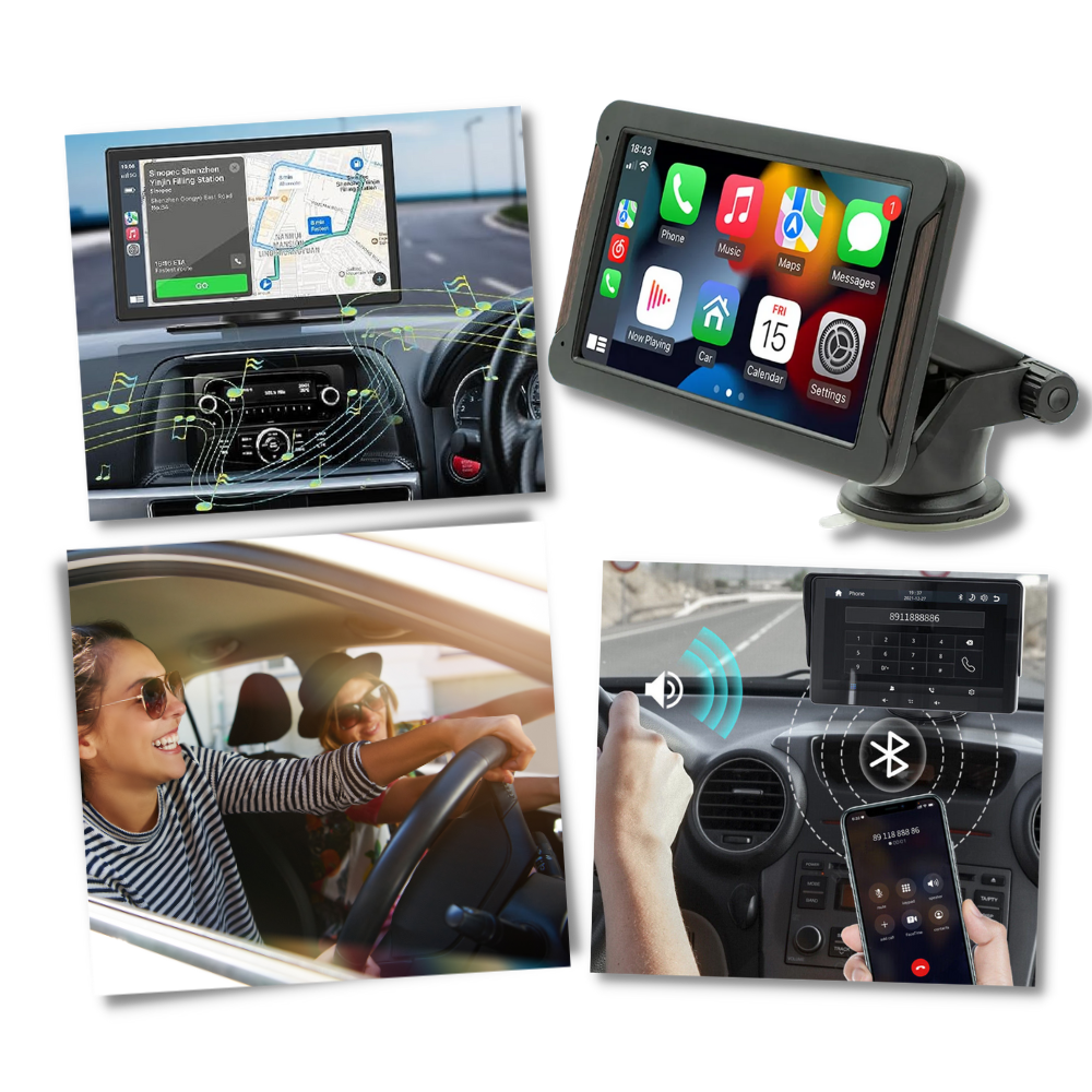 Riproduzione multimediale senza fili per auto - Ozerty