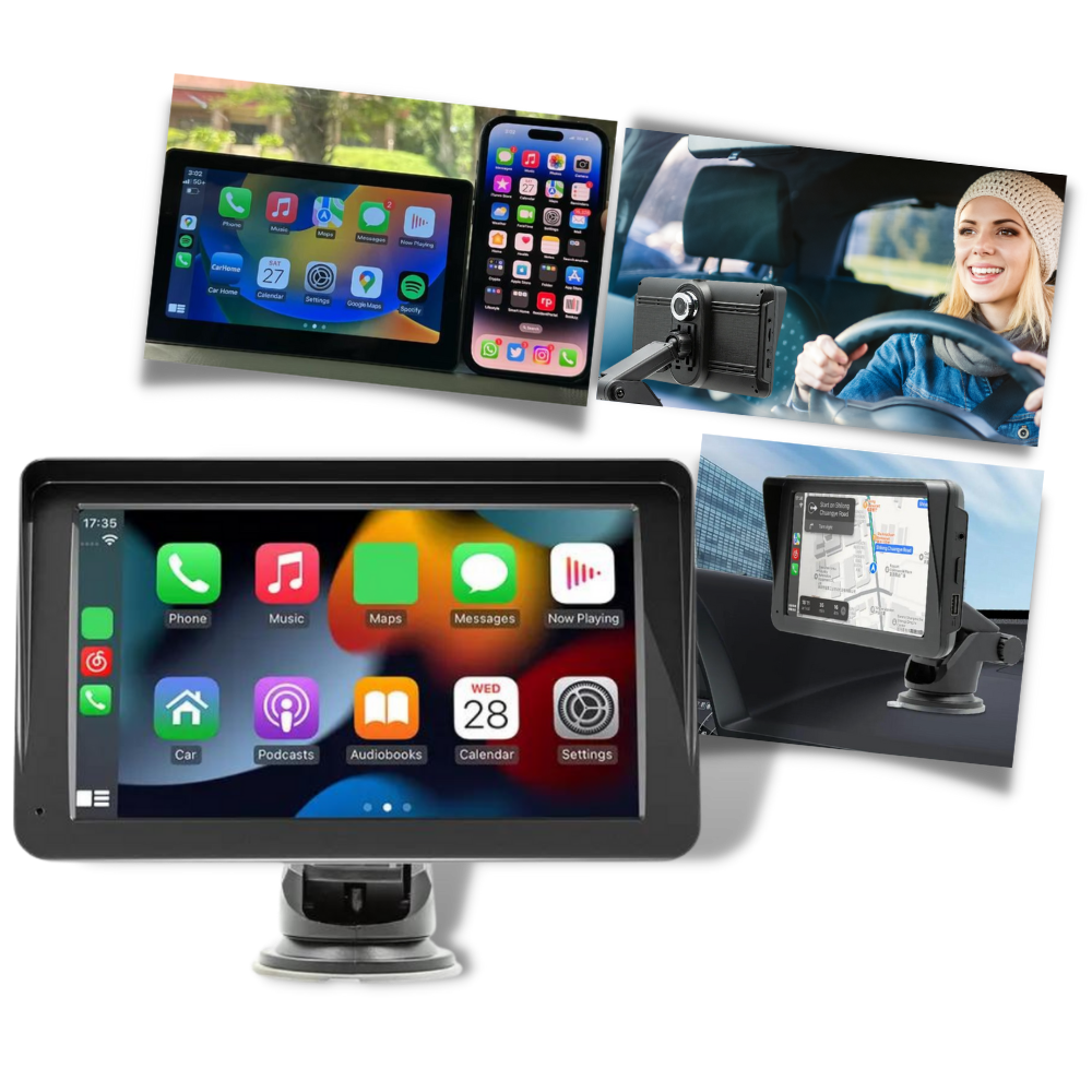 Riproduzione multimediale senza fili per auto - Ozerty