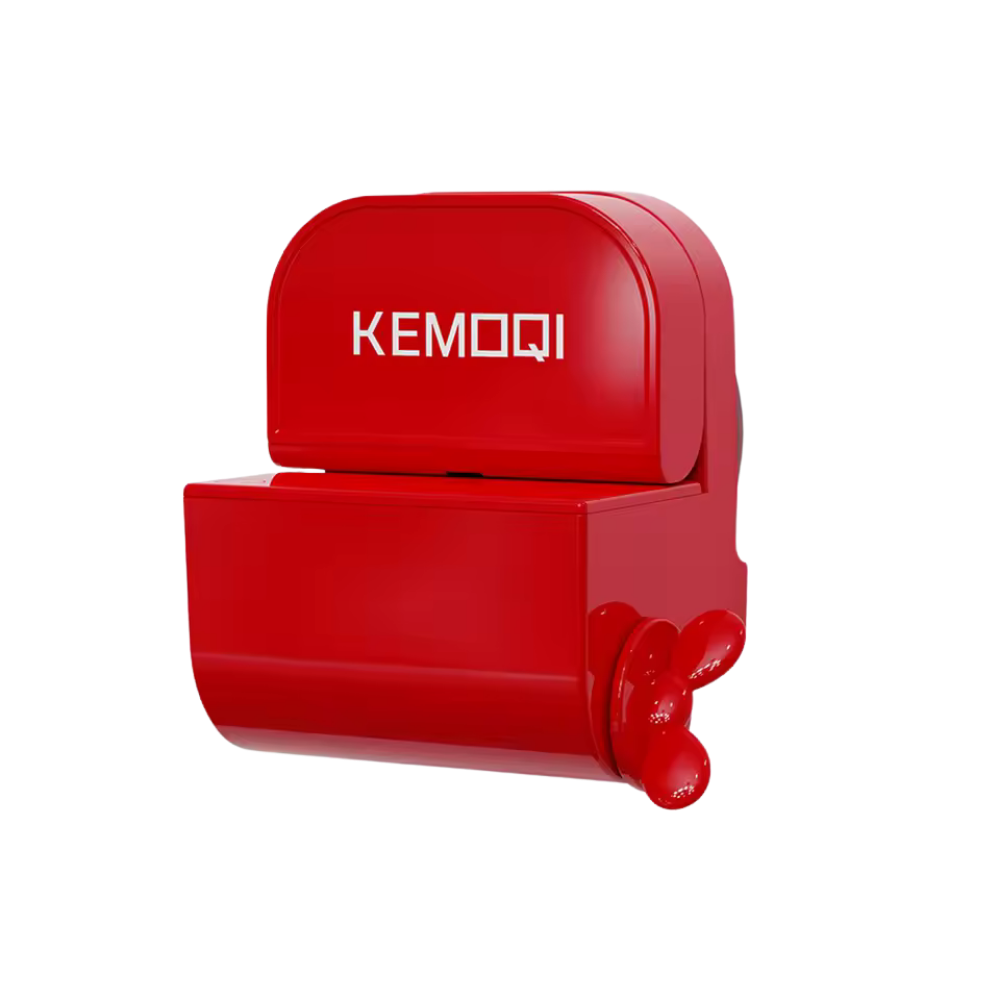 Dispenser di Dentifricio -Rosso - Ozerty