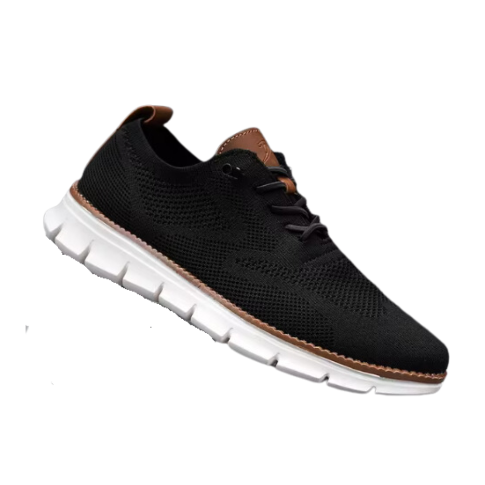 Scarpe Ortopediche Traspiranti con Supporto per l'Arco Plantare -Nero/39Nero/40Nero/41Nero/42Nero/43Nero/44Nero/45Nero/46Nero/47 - Ozerty