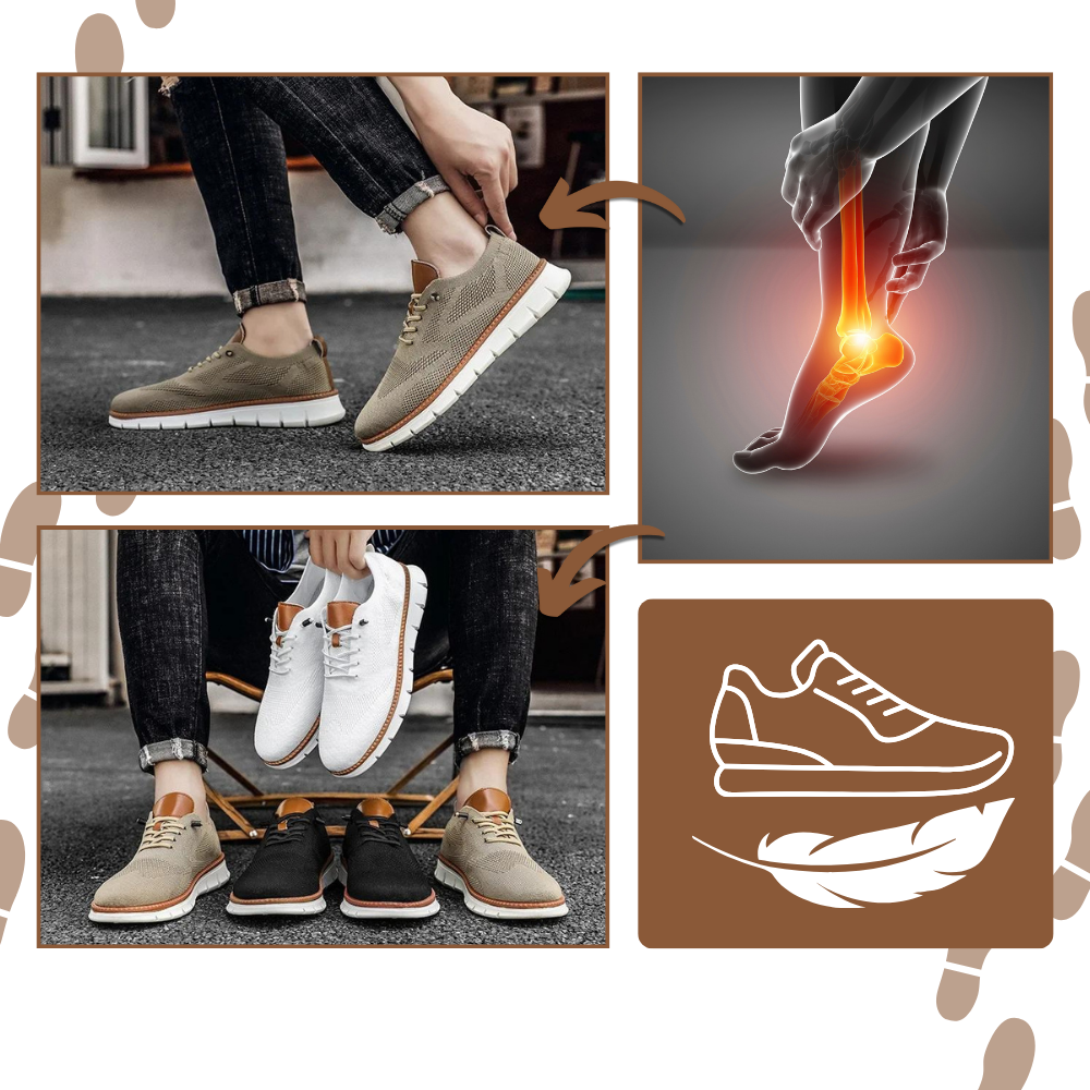 Scarpe Ortopediche Traspiranti con Supporto per l'Arco Plantare - Ozerty