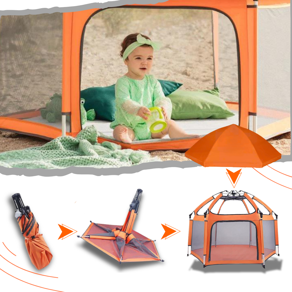 Box per bambini a rete pop-up