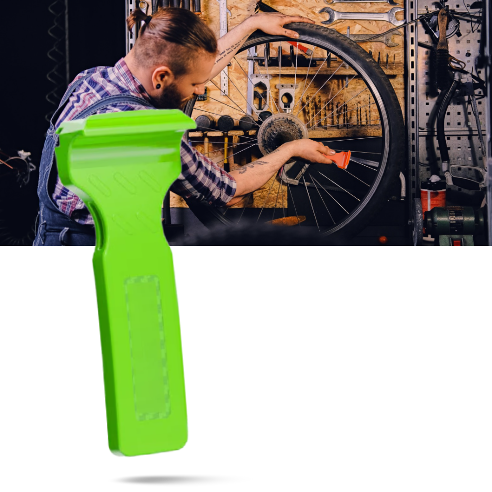 Strumento portatile per copertoni di biciclette - Ozerty