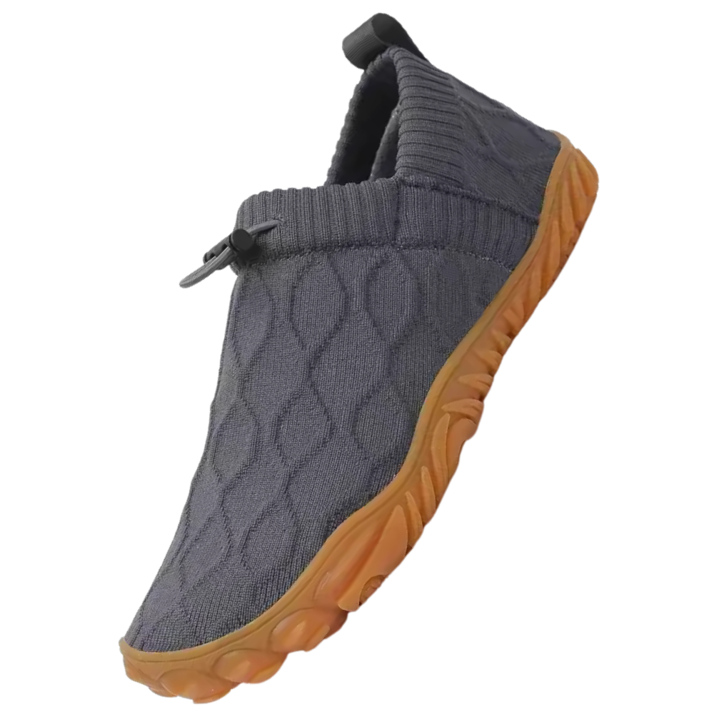 Scarpe Prime Comode a Piedi Nudi -Grigio - Ozerty