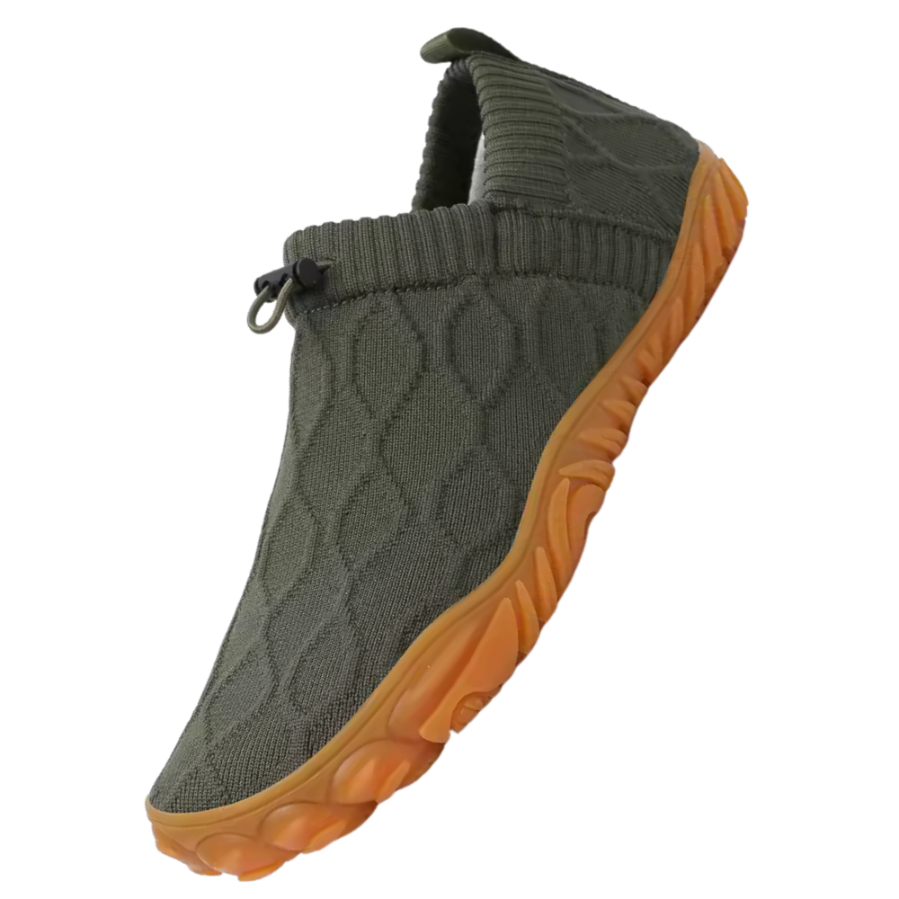 Scarpe Prime Comode a Piedi Nudi -Verde - Ozerty