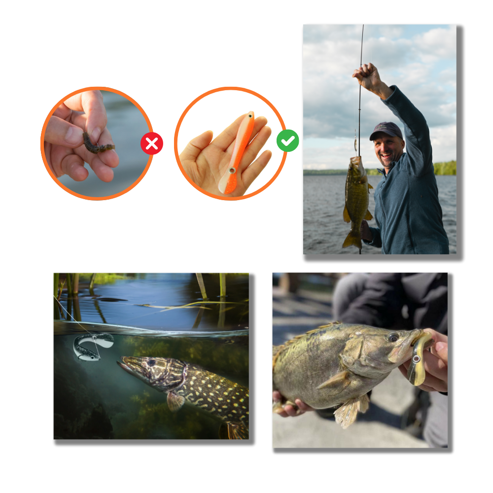 Esche da pesca realistiche - Ozerty