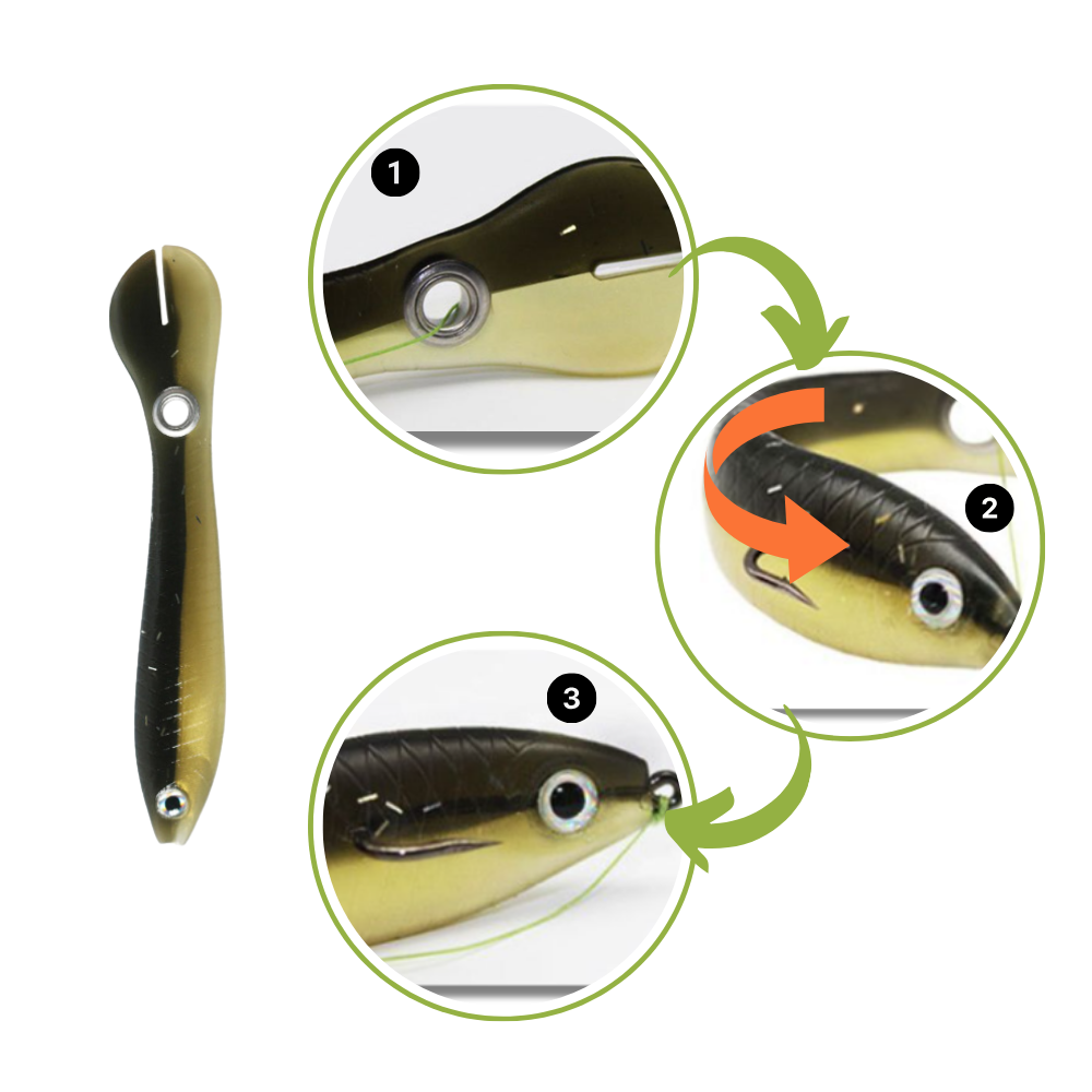 Esche da pesca realistiche - Ozerty