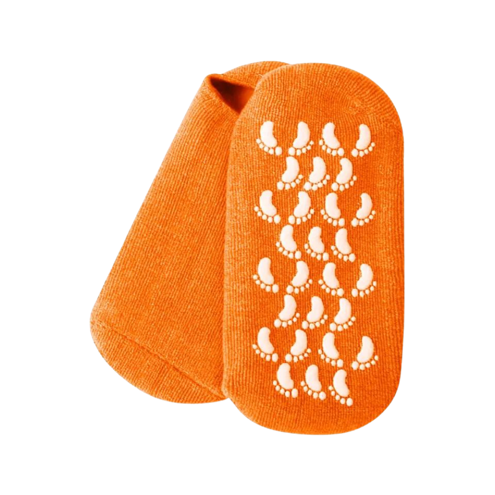 Calzini con Lozione Rivitalizzante -Arancione - Ozerty
