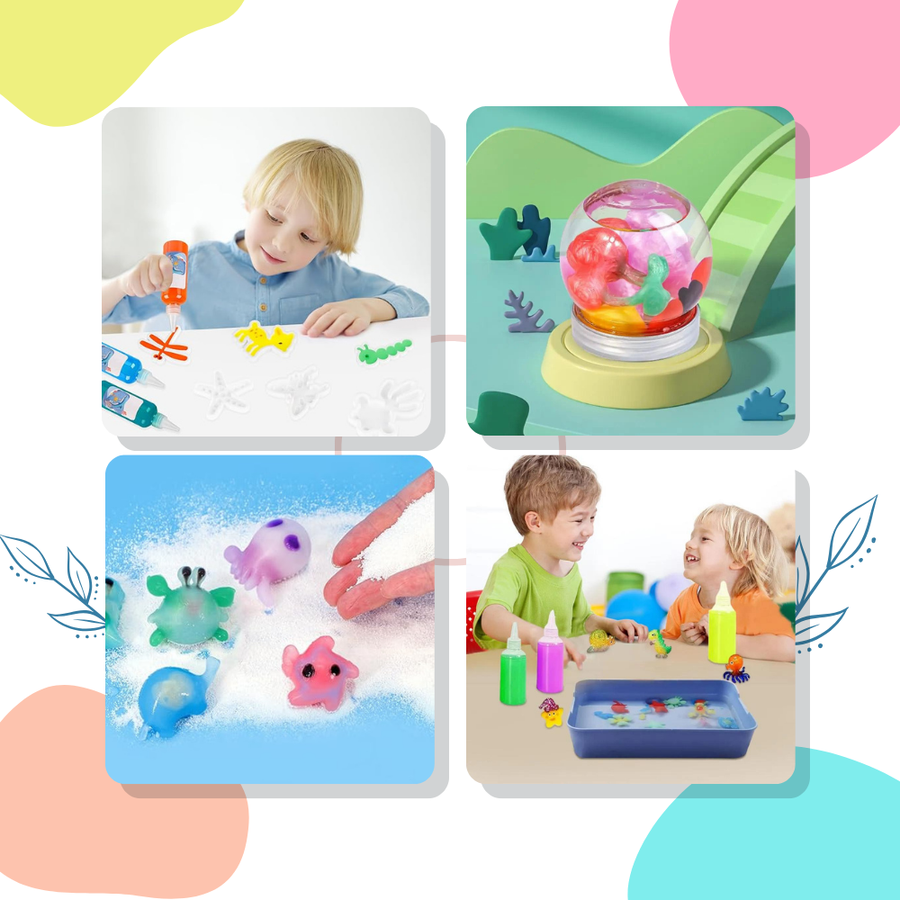 Kit di acqua magica educativa sicura dell'elfo - Ozerty