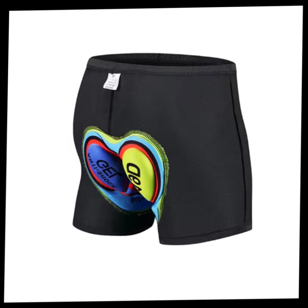 Pantaloncino da bici imbottito senza cuciture - Ozerty