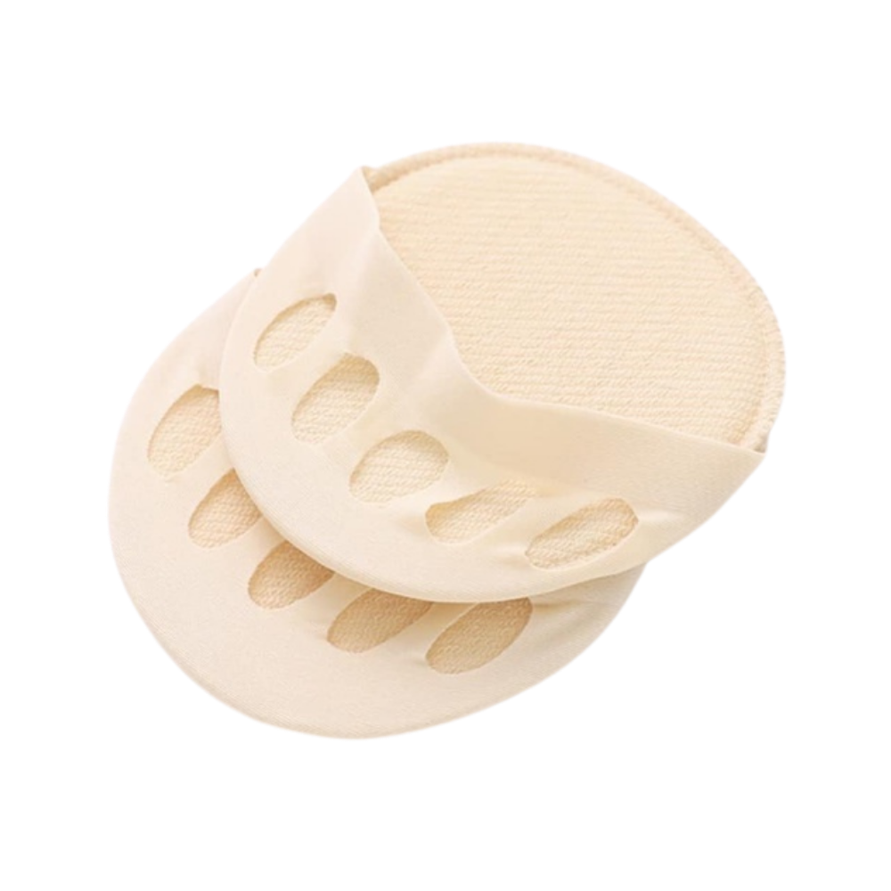 Cuscinetti metatarsali ad assorbimento d'urto -1 paio Beige - Ozerty