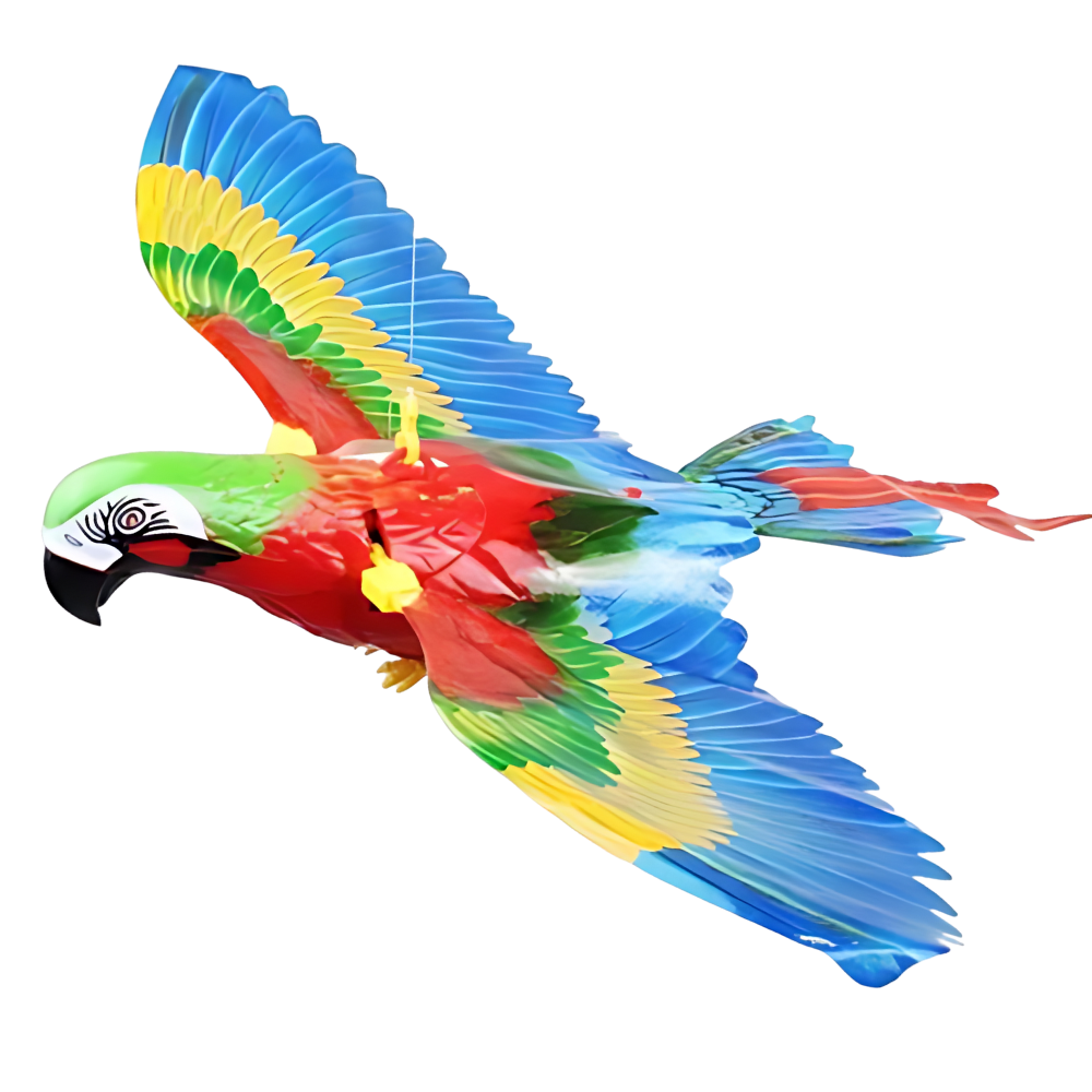Uccello volante simulato per gatti