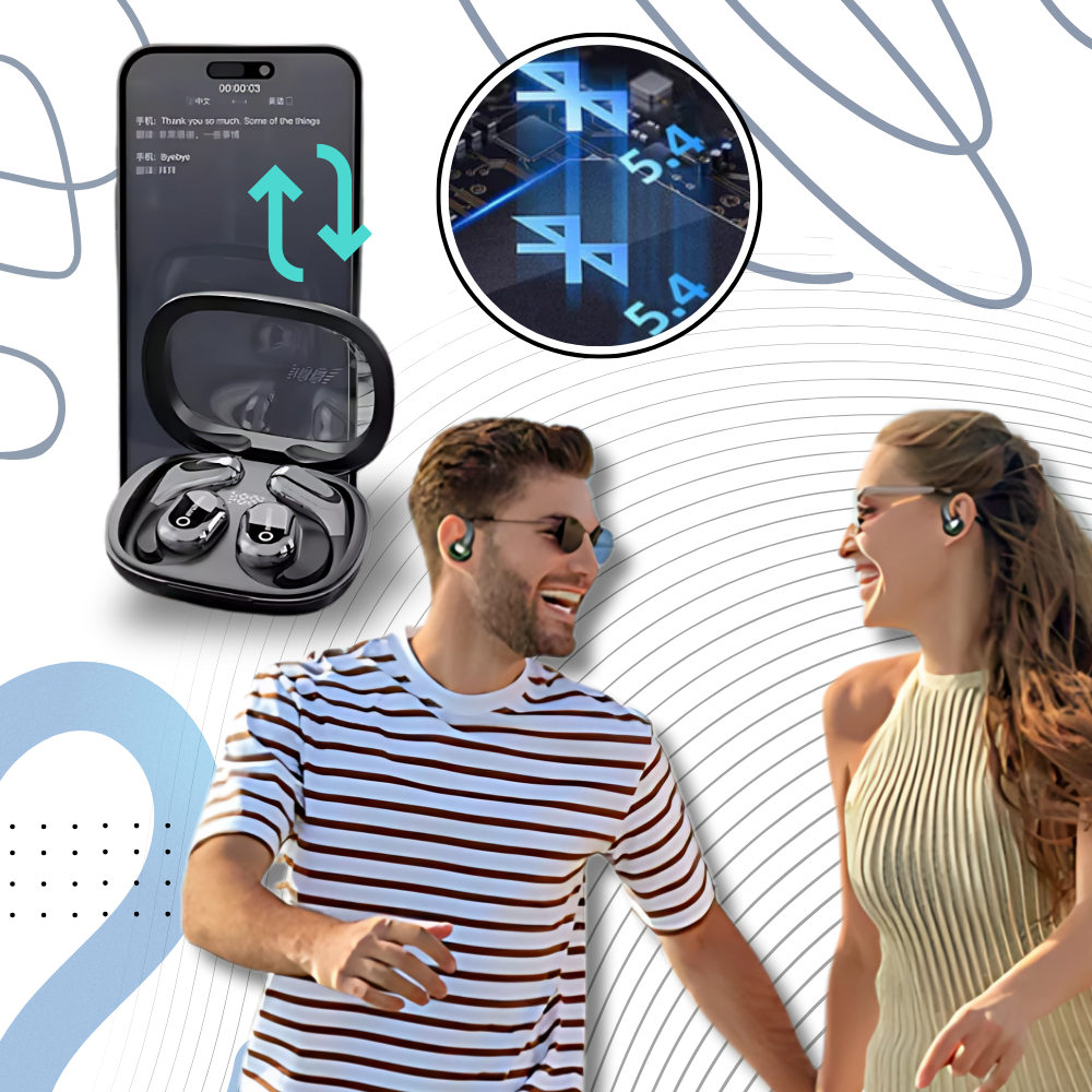 Auricolari con Traduttore di Intelligenza Artificiale - Ozerty