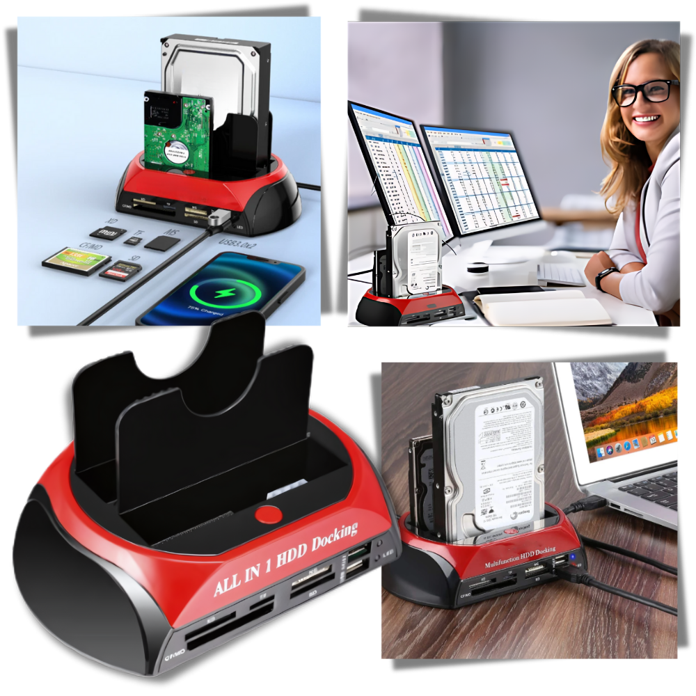 Gestione semplificata dei dati HBD Docking Station - Ozerty